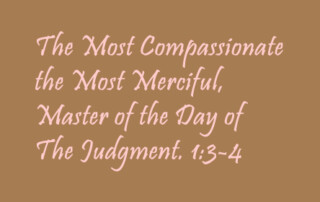 Attributes of God-Allah (SWT)